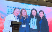 Dr. Wilma Bato, Dr. Eliza Francisco, Dr. Melissa Sy, and Dr. Gail Turalba