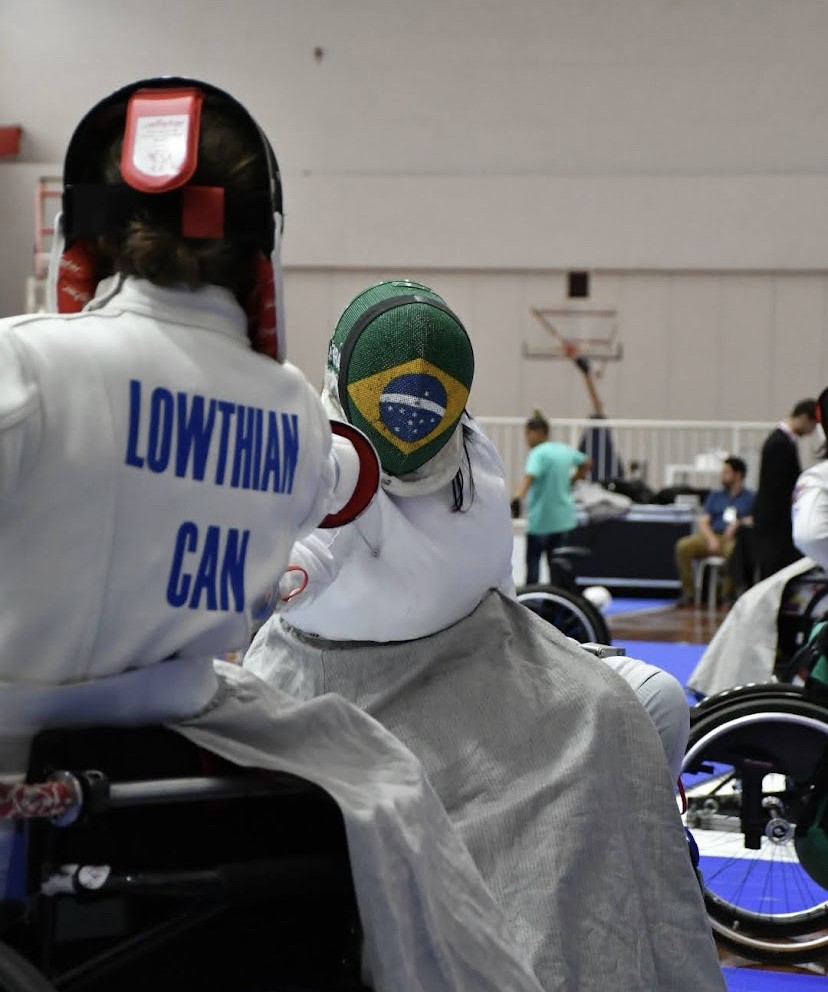 Trinity Lowthian-IWAS Wheelchair Championship_fencing